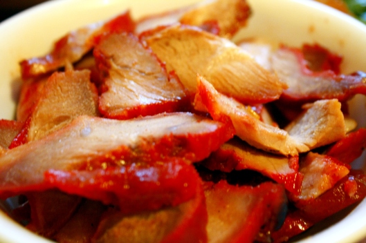 Cha Siew - BBQ pork my favorite!